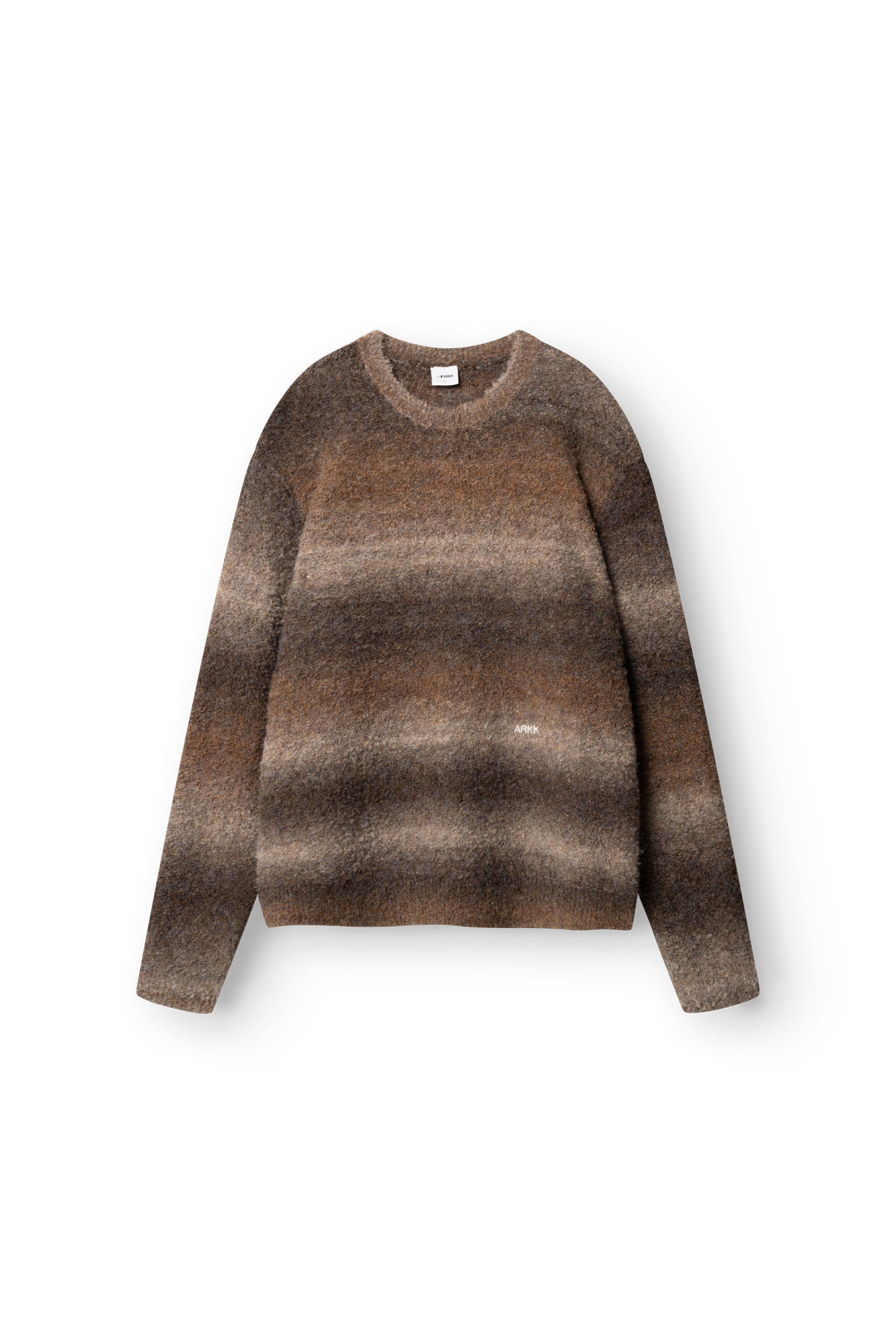 ARKK Apparel Knit Crew | Navy Brown Knit Crew