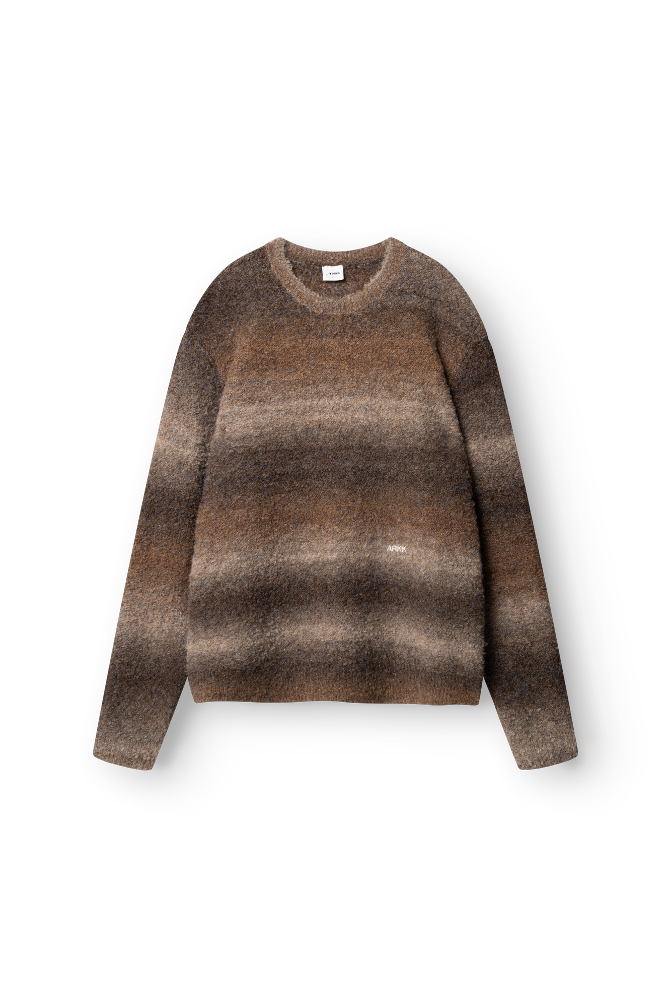 ARKK Apparel Knit Crew | Navy Brown Knit Crew