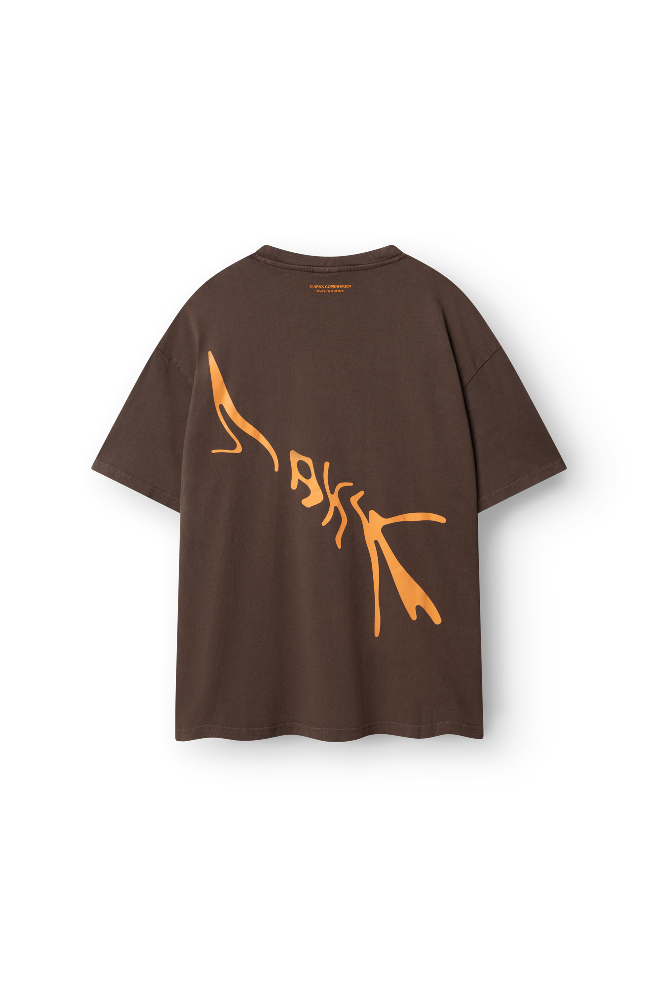 ARKK Apparel Liquid Boxy Tee | Cocoa Orange T-Shirt