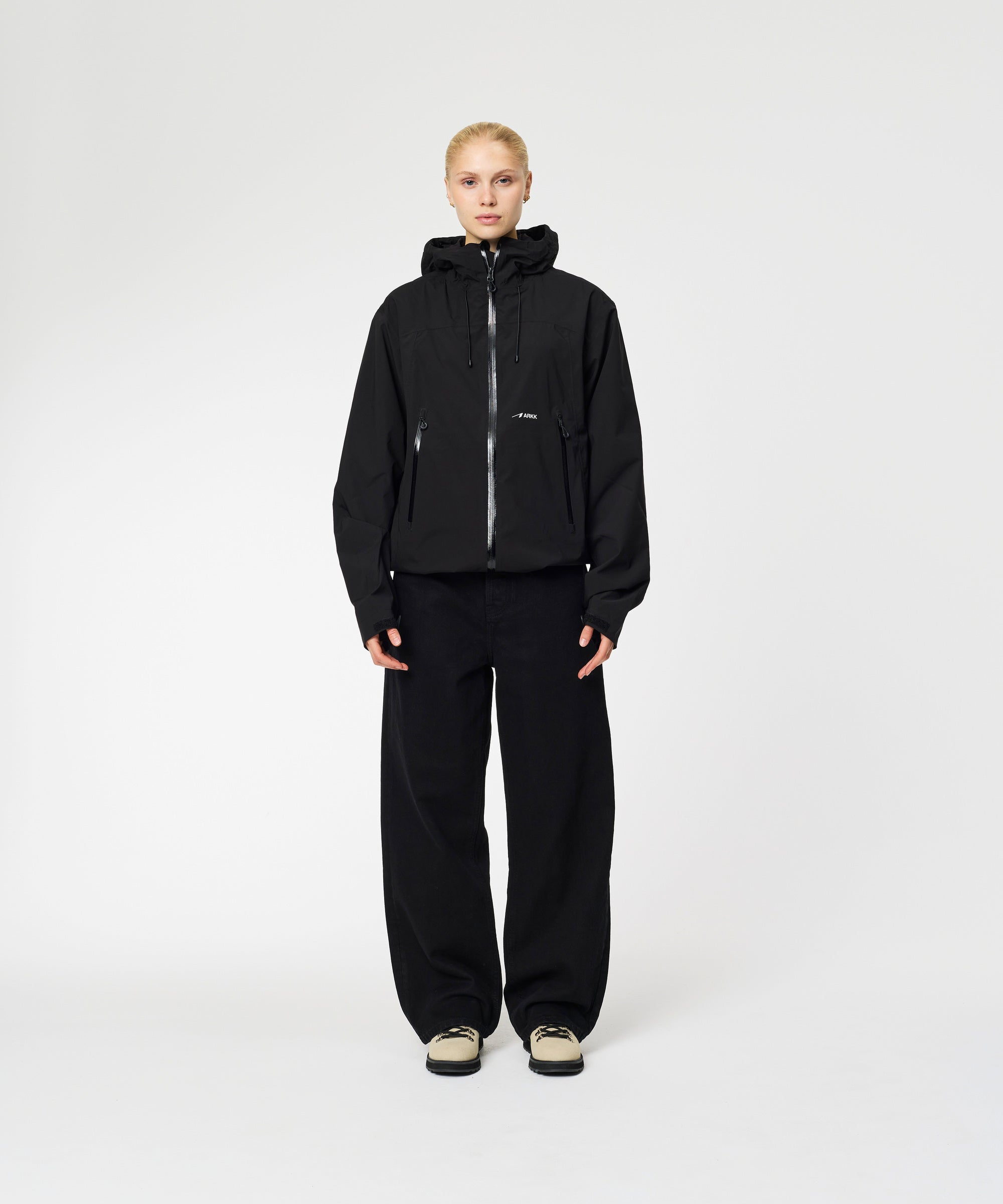 ARKK Apparel Rain Jacket | Black Jacket