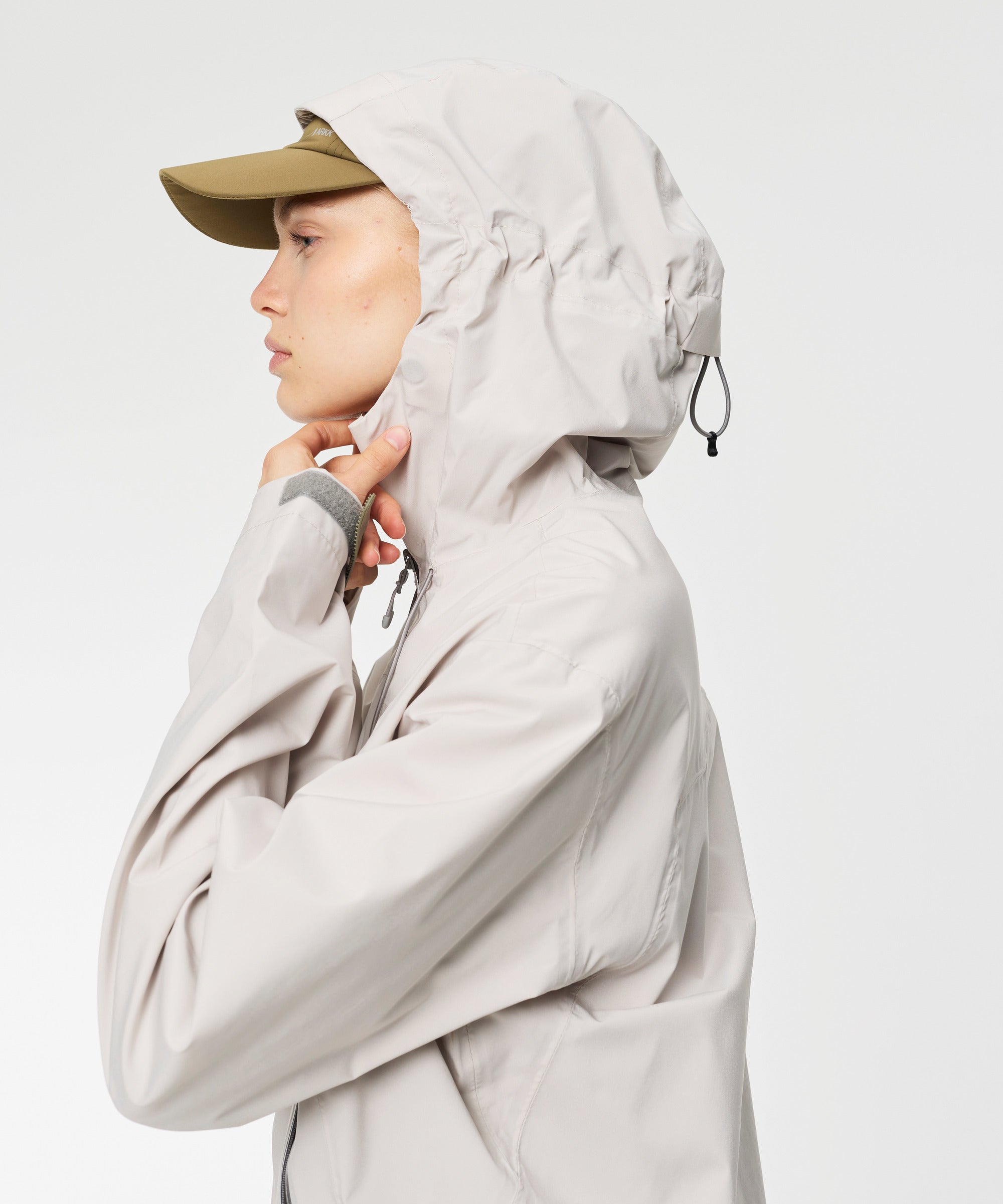 ARKK Apparel Rain Jacket | Bone Grey Jacket