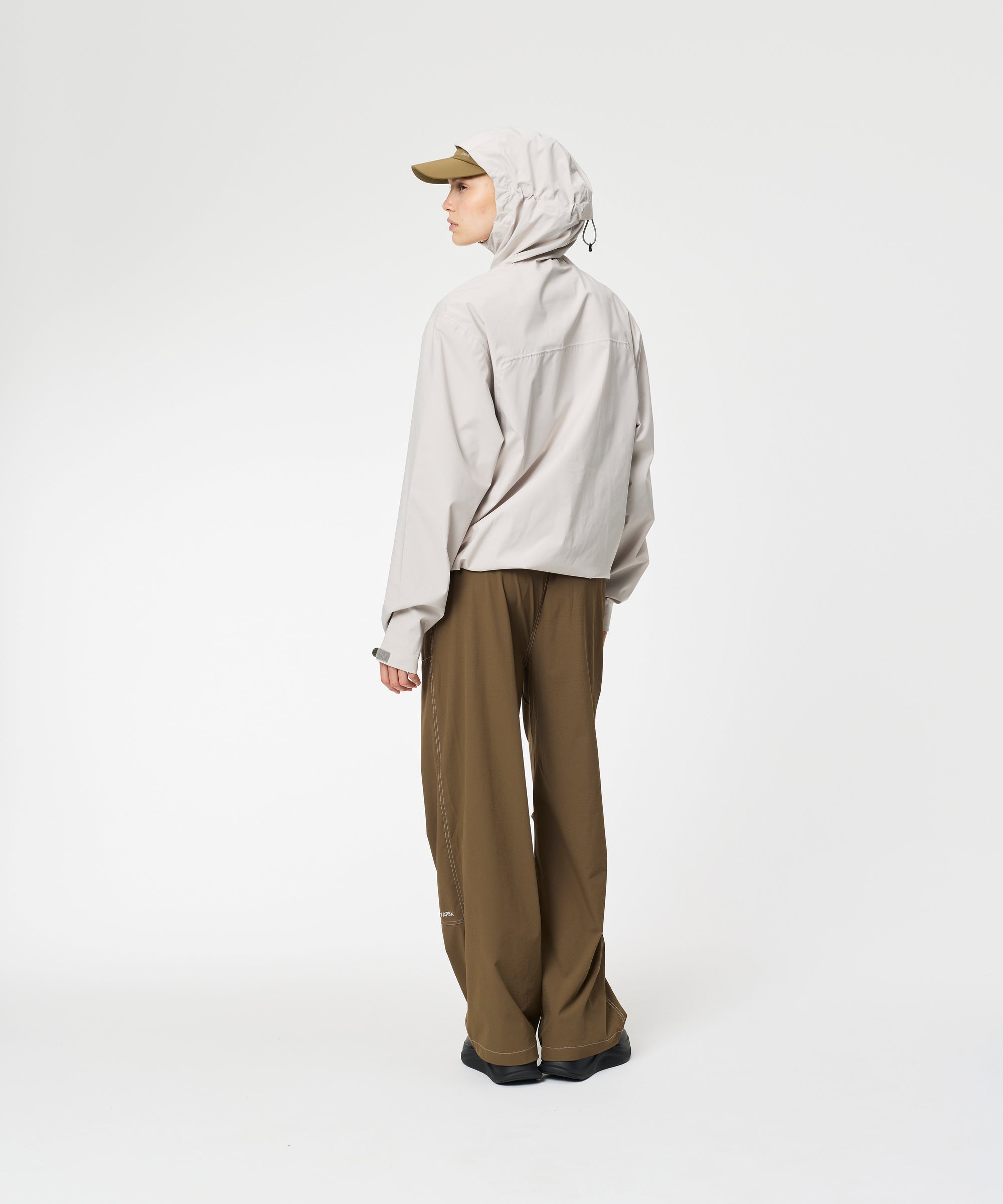 ARKK Apparel Rain Jacket | Bone Grey Jacket