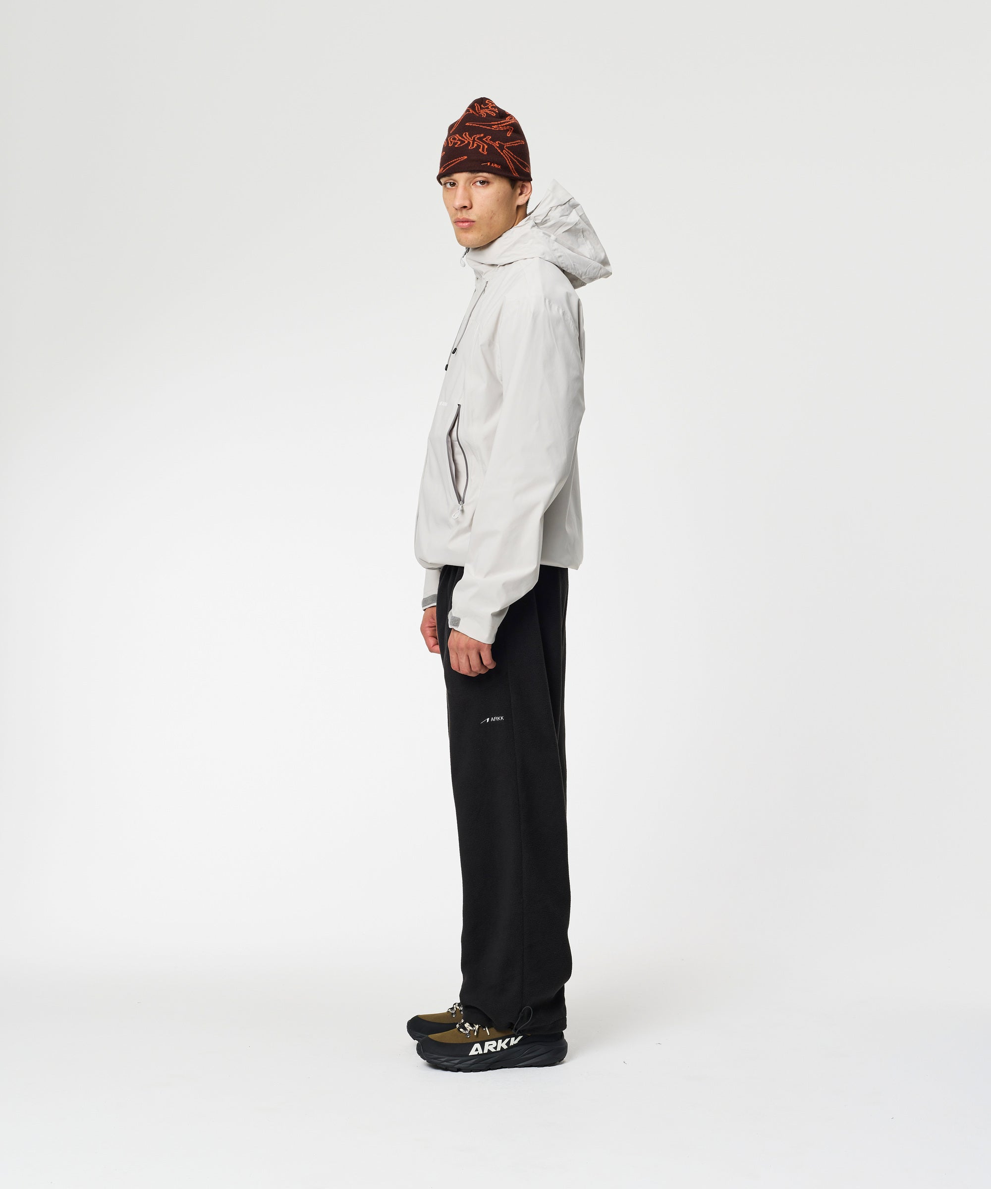 ARKK Apparel Rain Jacket | Bone Grey Jacket