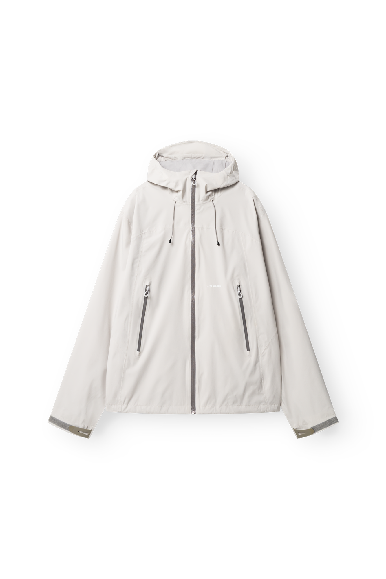 ARKK Apparel Rain Jacket | Bone Grey Jacket