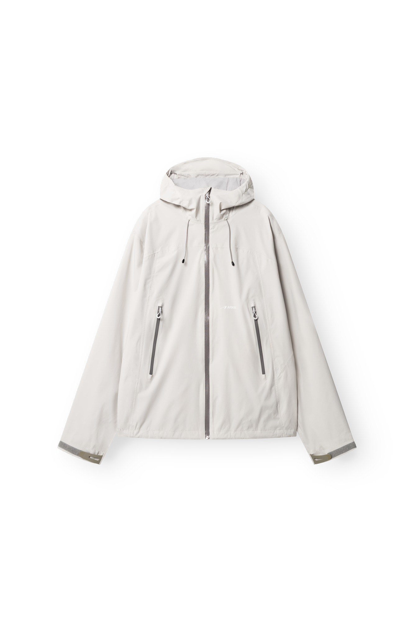 ARKK Apparel Rain Jacket | Bone Grey Jacket