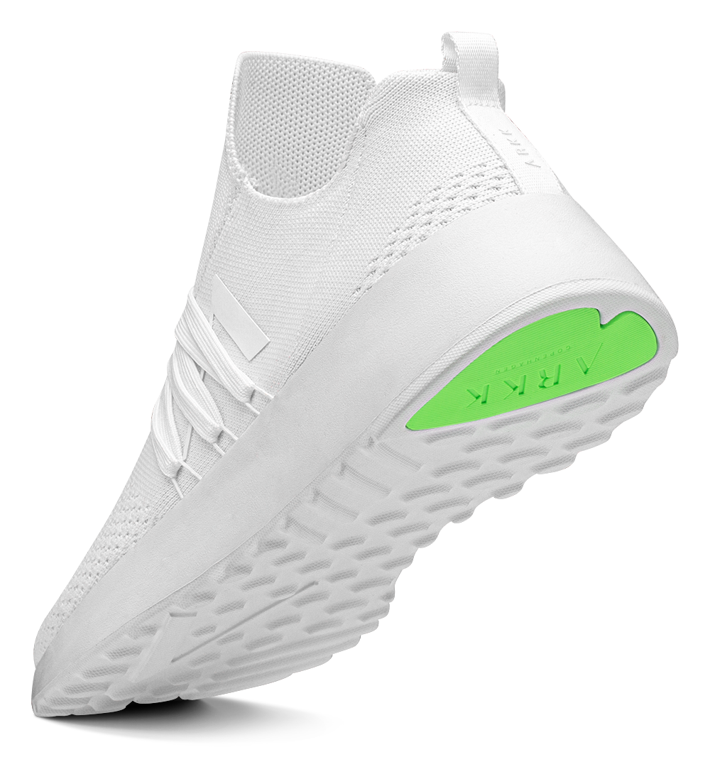 ARKK SMU Raven FG 2.0 PWR55 | White Vivid Green | Men Raven