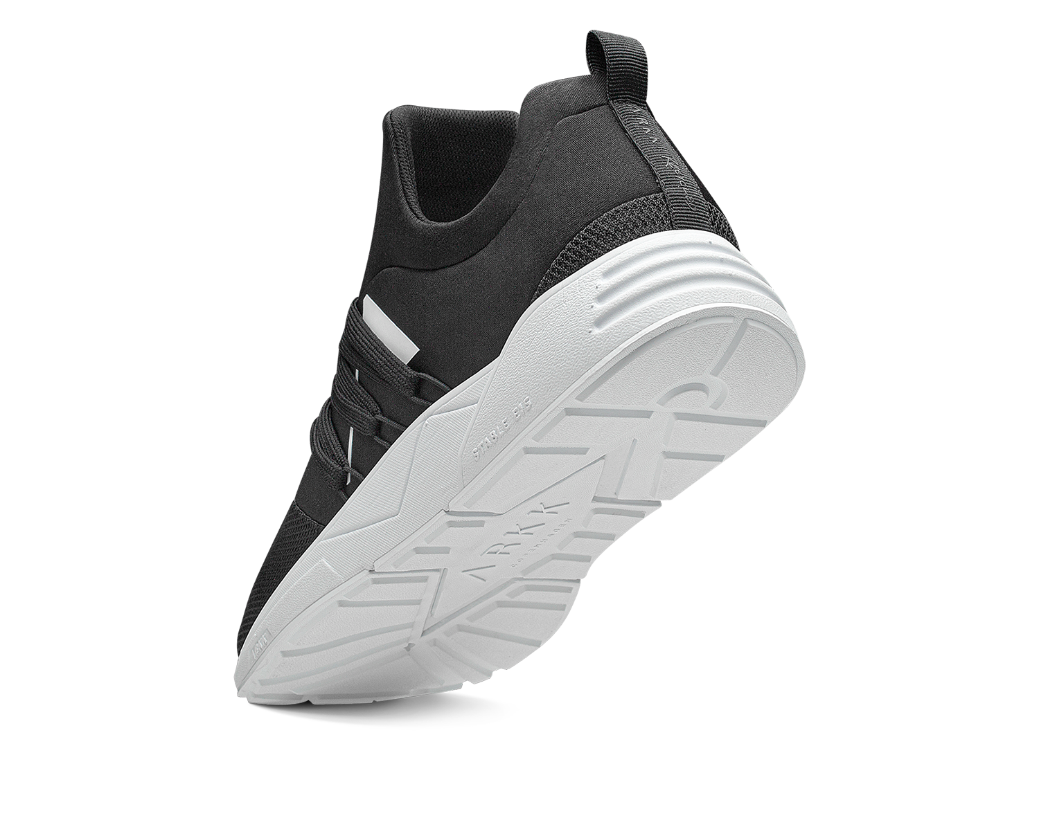 ARKK NOS Raven Mesh PET S-E15 | Jet Black White | Women Raven