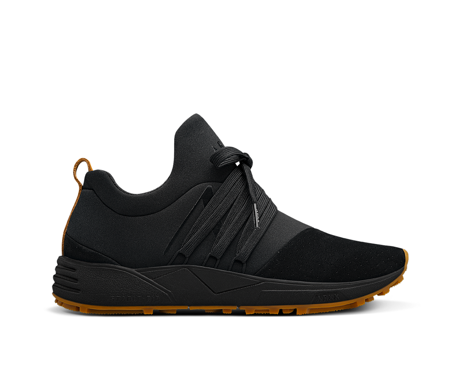 ARKK Collection Raven Nubuck S-E15 Vibram | Black Brown Gum | Women Raven