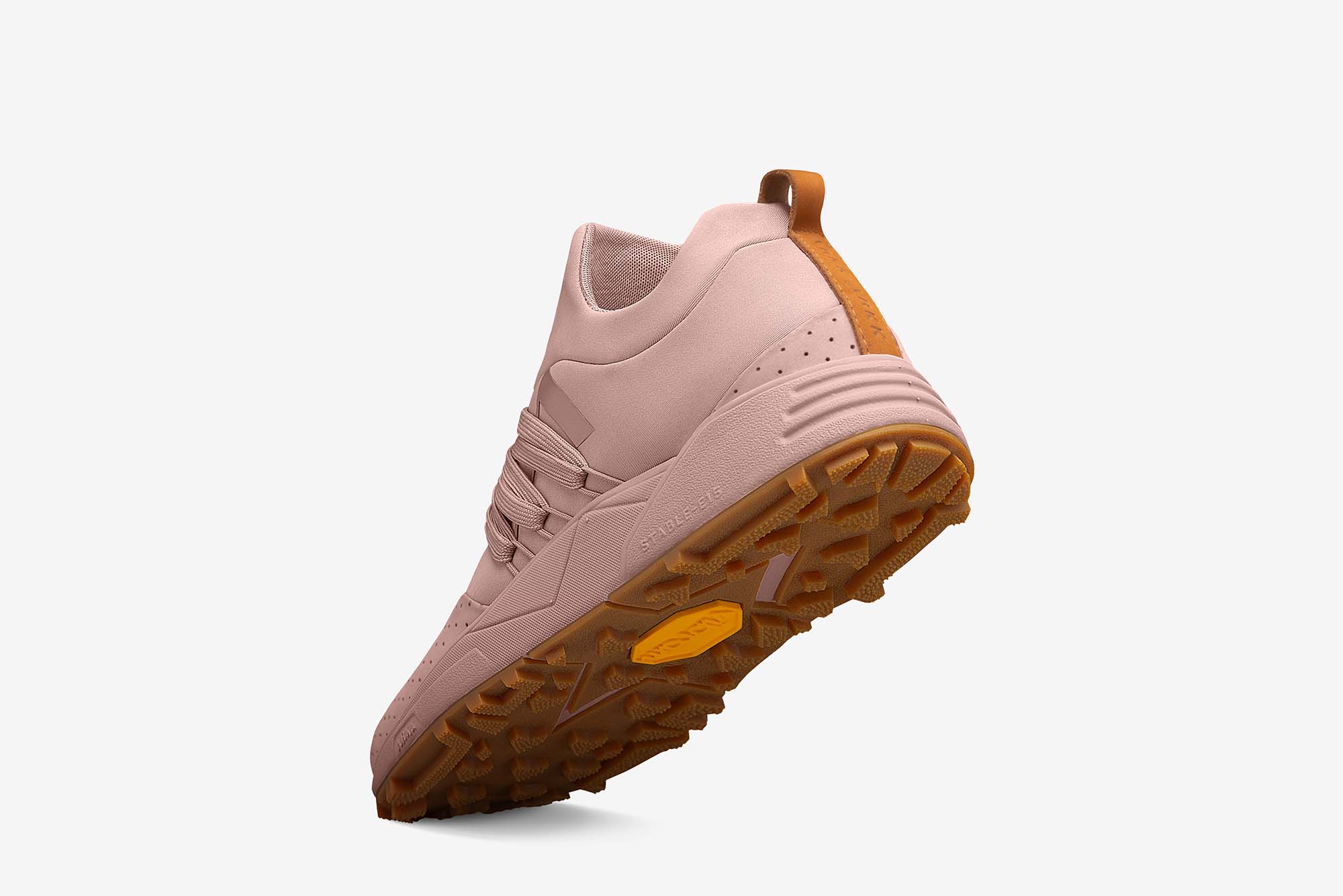 ARKK Collection Raven Nubuck S-E15 Vibram | Misty Rose Brown Gum | Men Raven