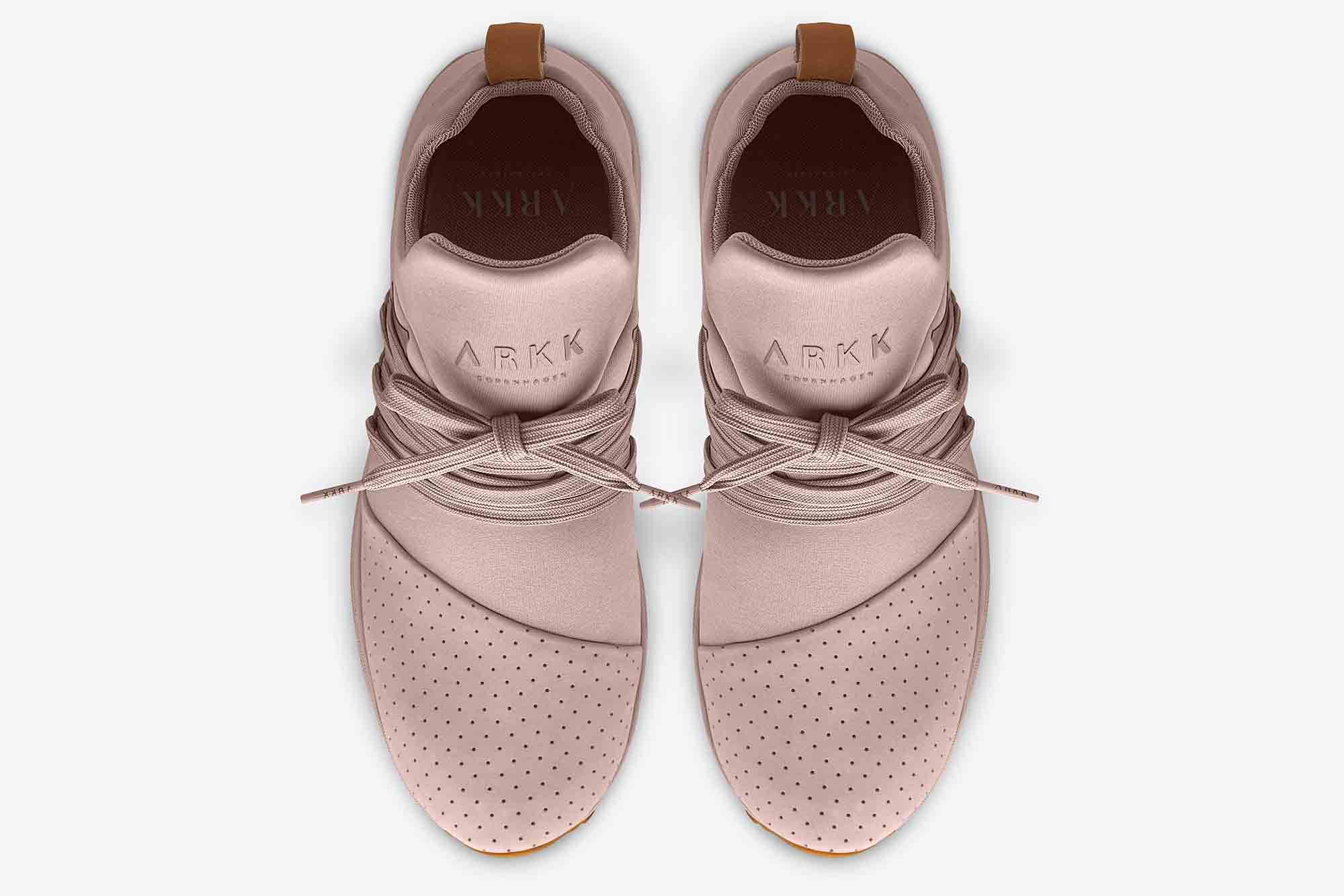 ARKK Collection Raven Nubuck S-E15 Vibram | Misty Rose Brown Gum | Men Raven