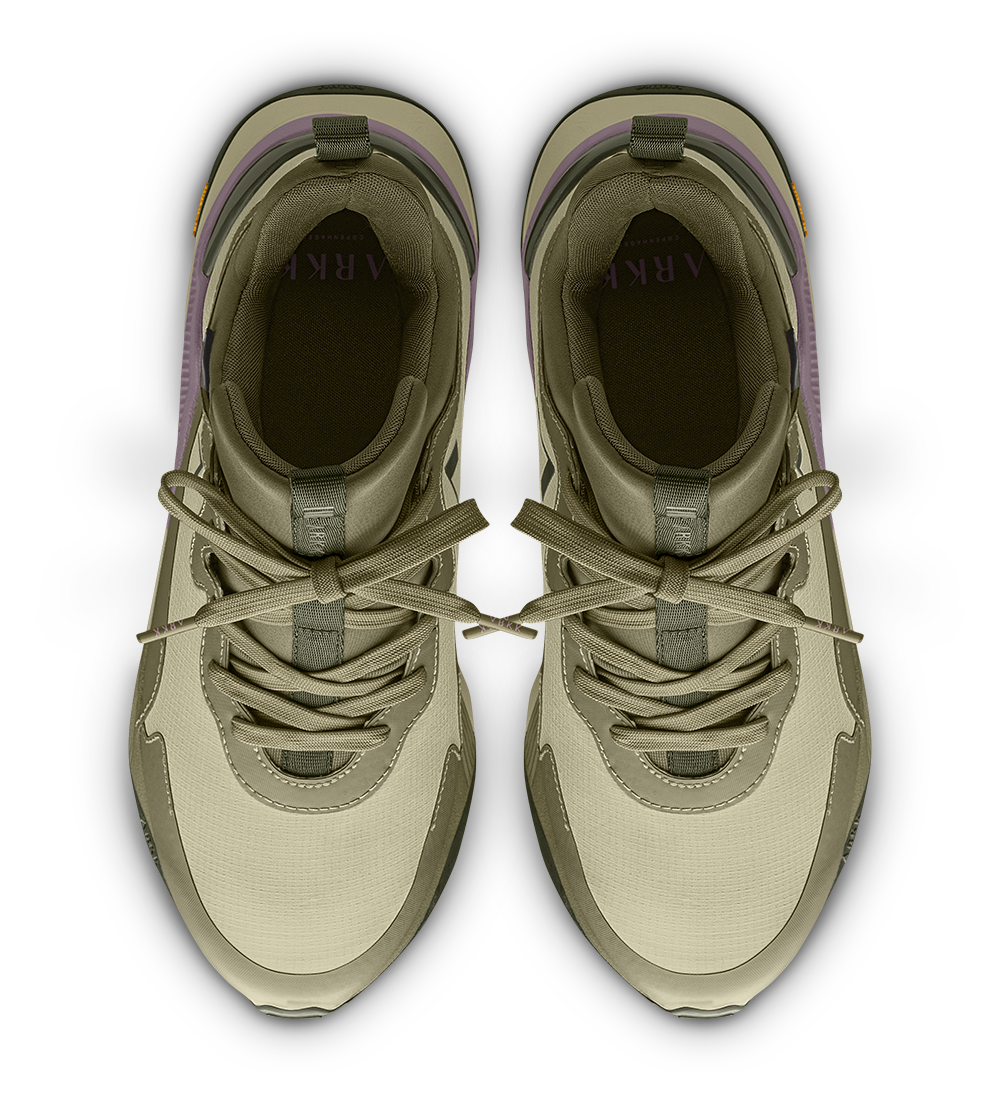 ARKK Collection Stormrydr Nylon HL Vulkn 2.0 Vibram | Sage Green Elderberry | Men Stormrydr