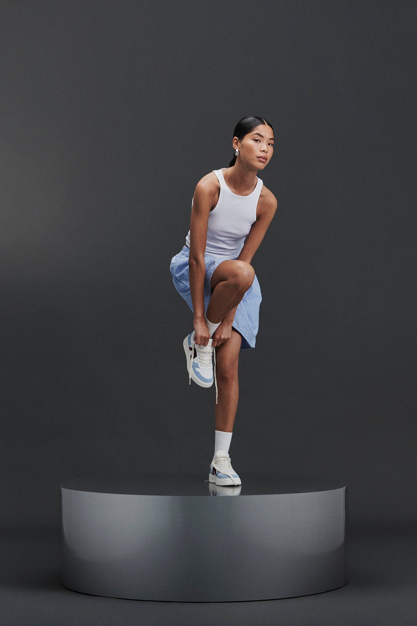 ARKK Essential Line Uncover | Blue Sky White | Women Uncover