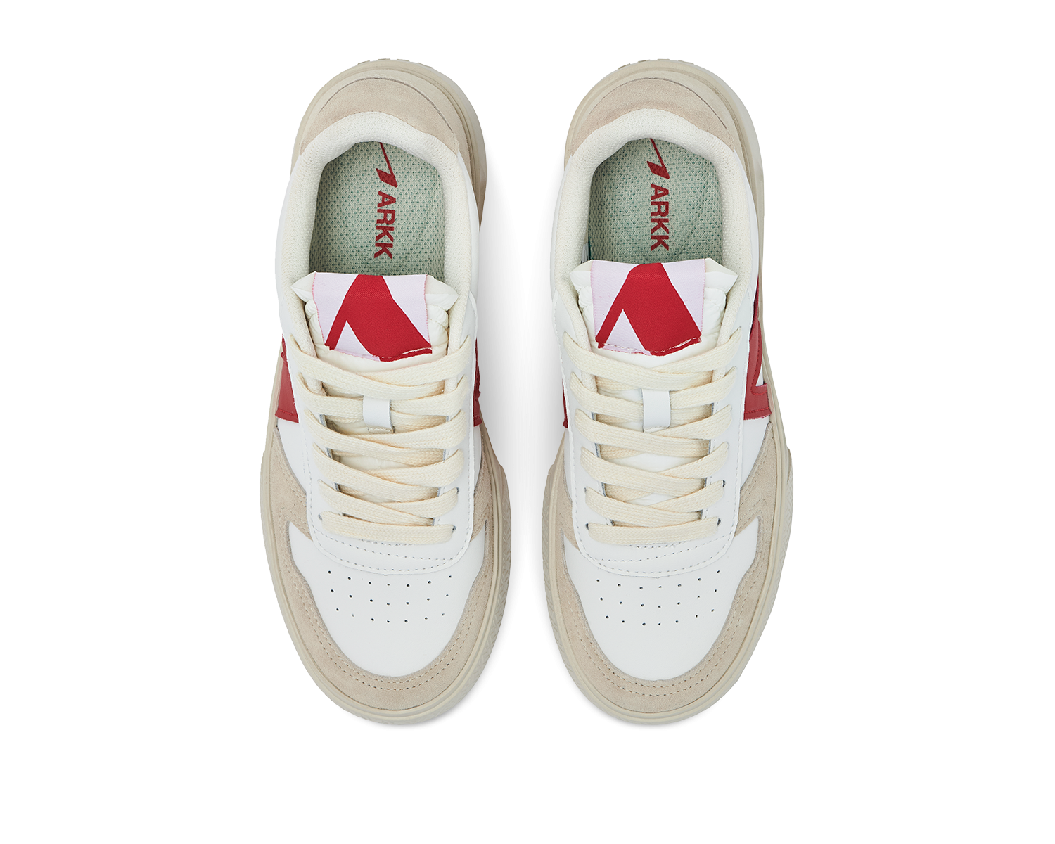 ARKK Essential Line Uncover | Bright White Red Uncover