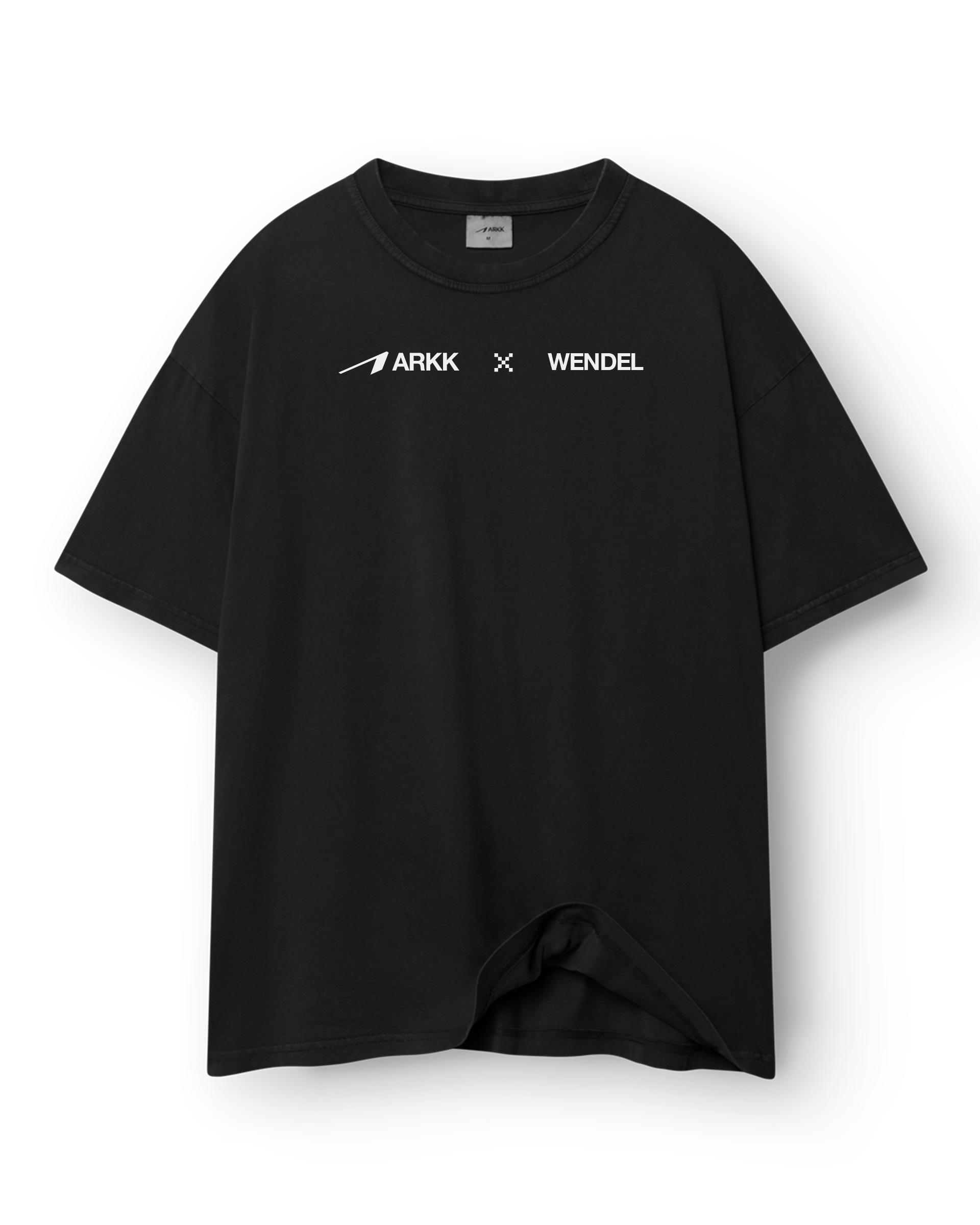 ARKK Apparel WENDEL Boxy Tee | Black T-Shirt
