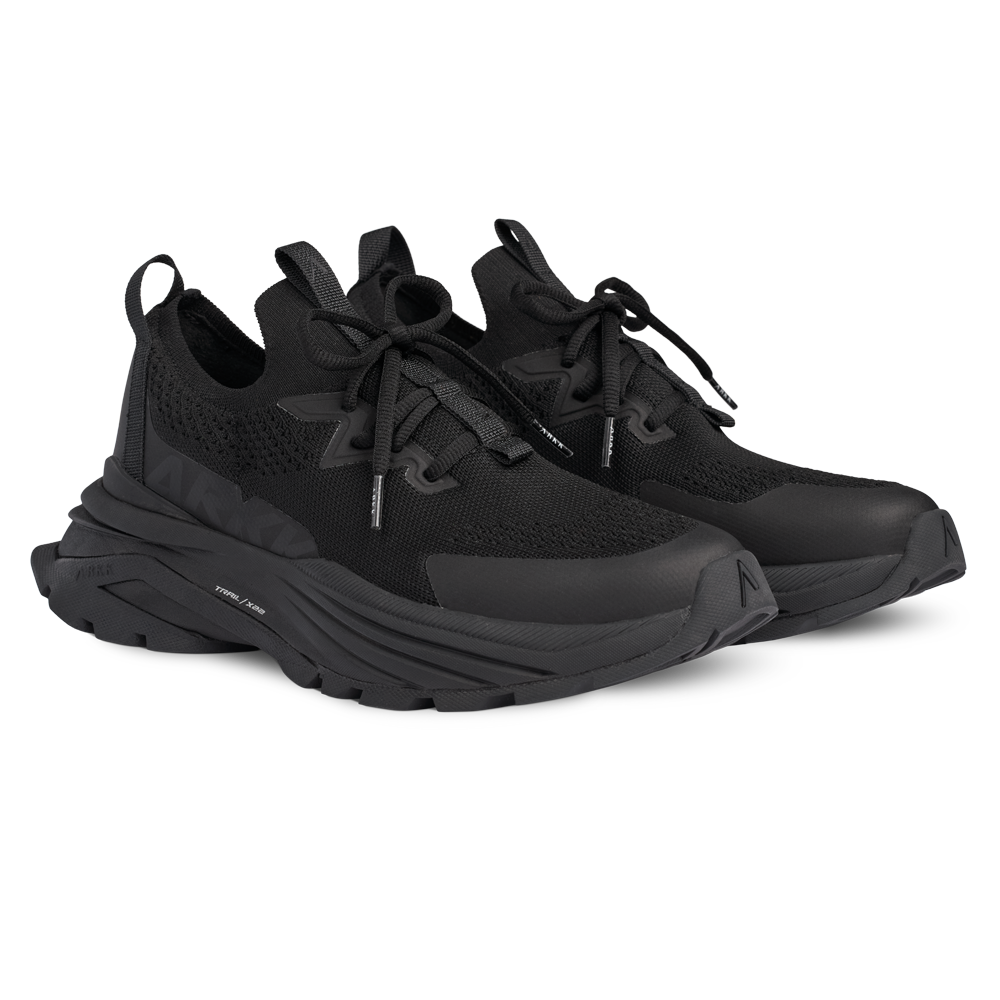 ARKK Collection Waste Zero FG PET TX-22 | Triple Black | Men Waste Zero