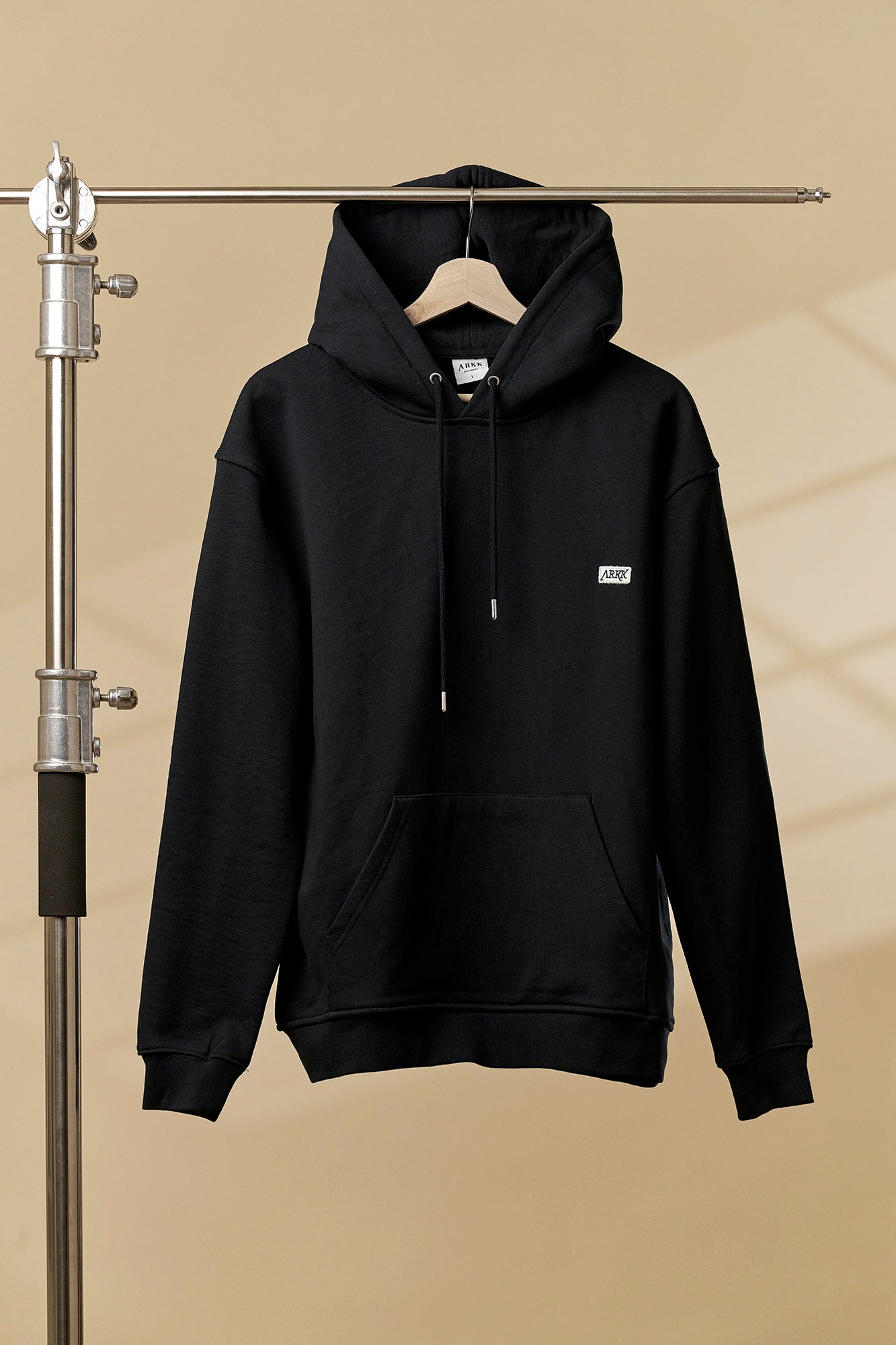 ARKK Apparel ARKK Box Logo Hoodie | Black Hoodie