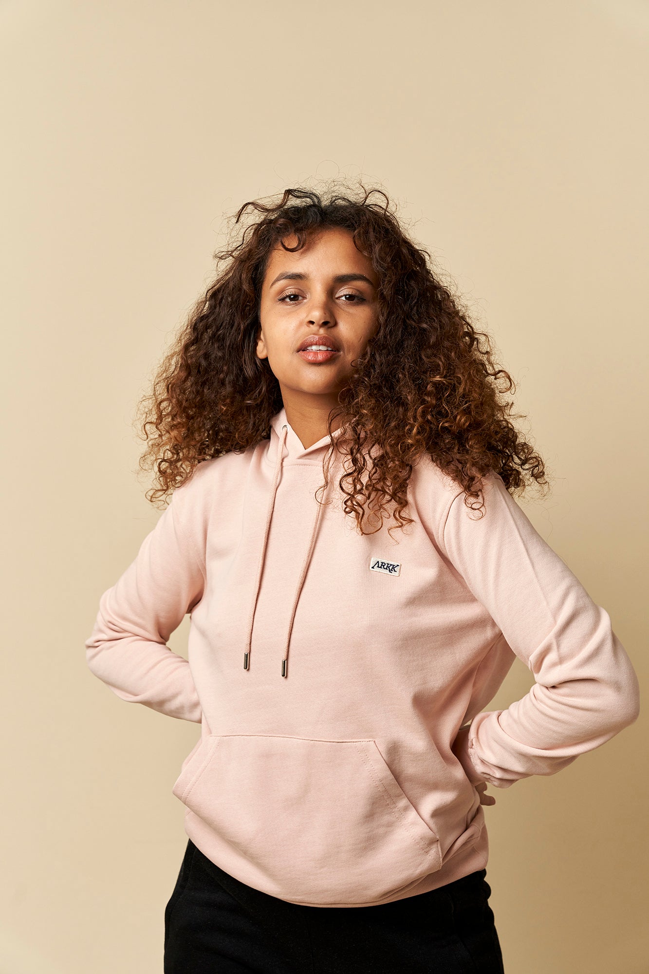 ARKK Apparel ARKK Box Logo Hoodie | Rose Dust Hoodie