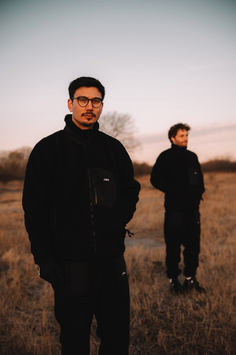 ARKK Apparel ARKK Box Logo Polar Jacket | Black Polar Jacket