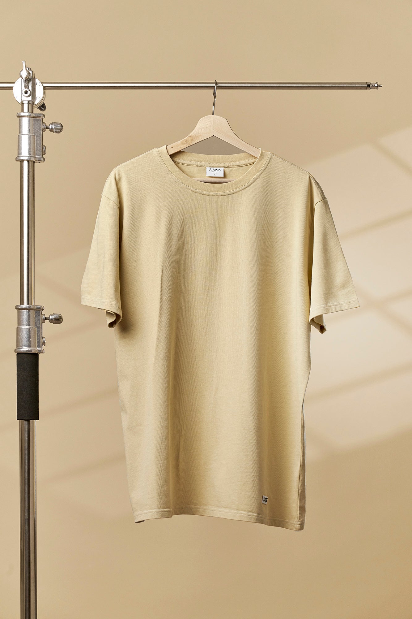 ARKK Apparel ARKK Box Logo Tee | Light Desert T-Shirt