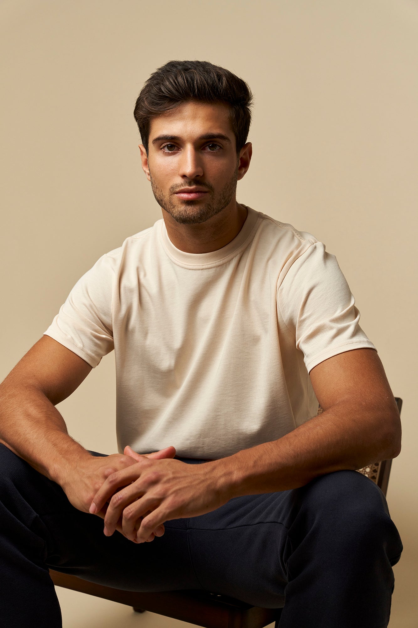 ARKK Apparel ARKK Box Logo Tee | Light Sand T-Shirt