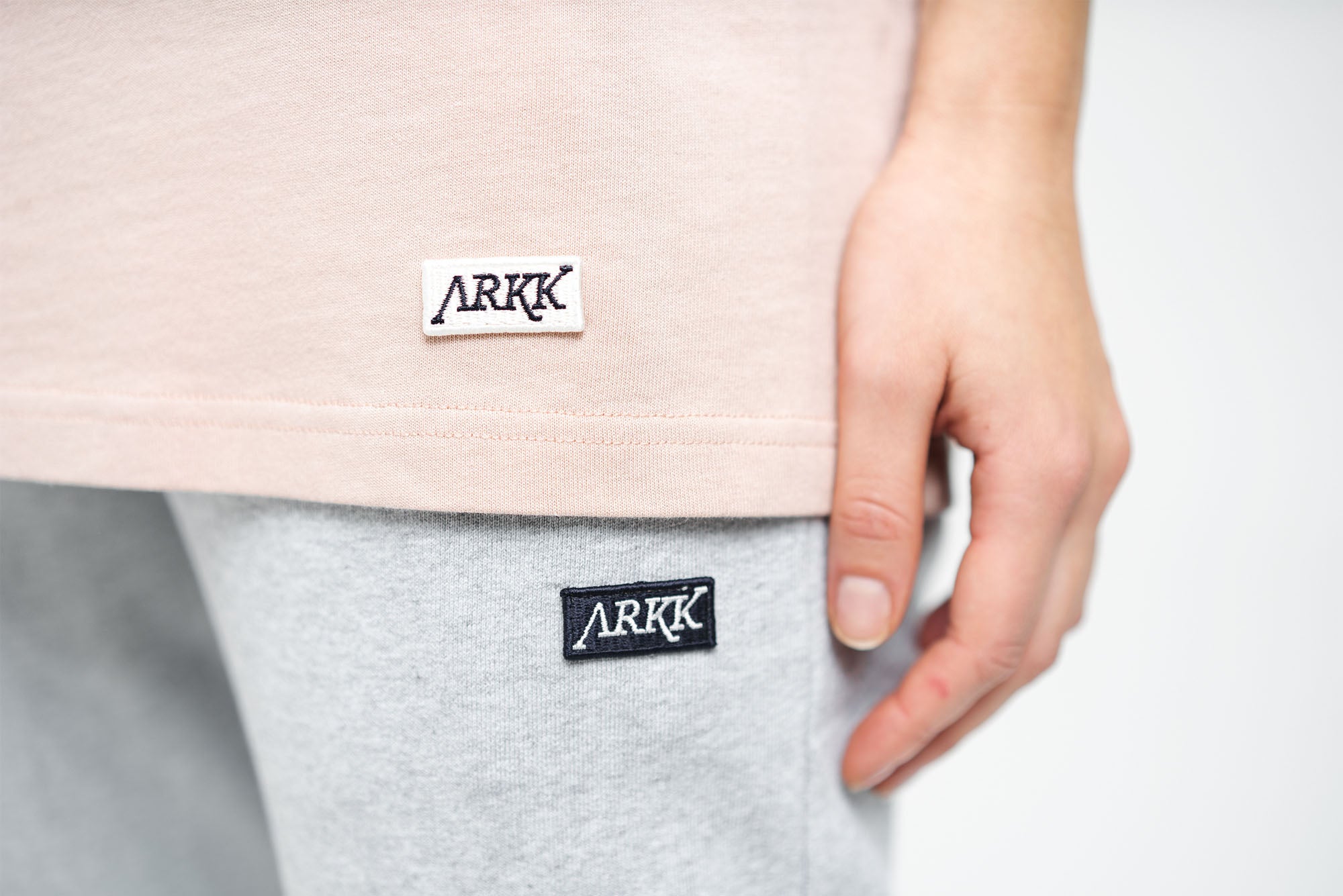 ARKK Apparel ARKK Box Logo Tee | Rose Dust T-Shirt