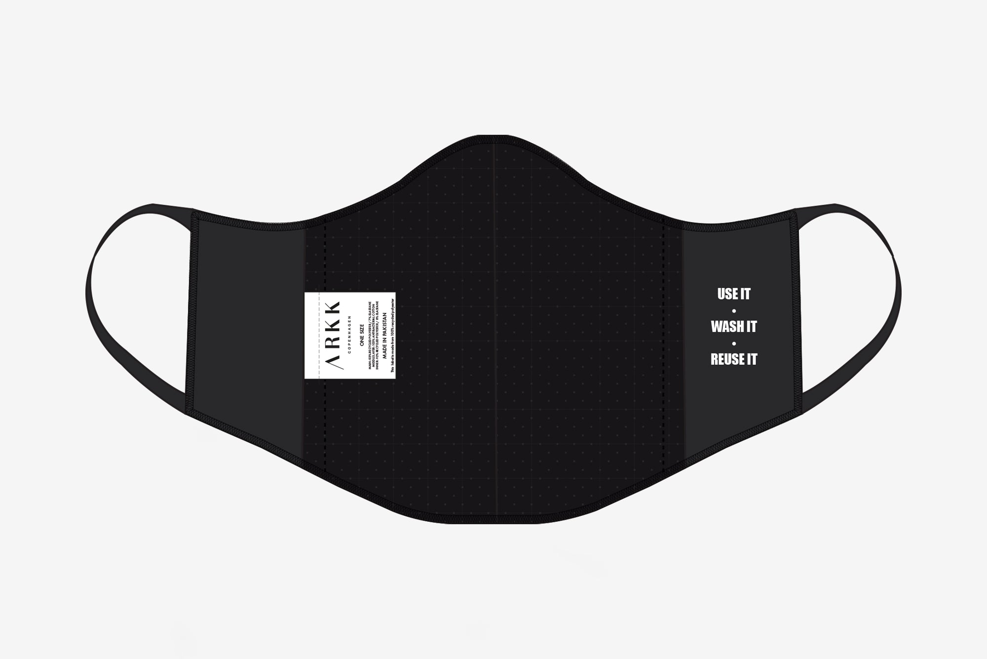 ARKK Accessories ARKK Facemask | Black Facemask