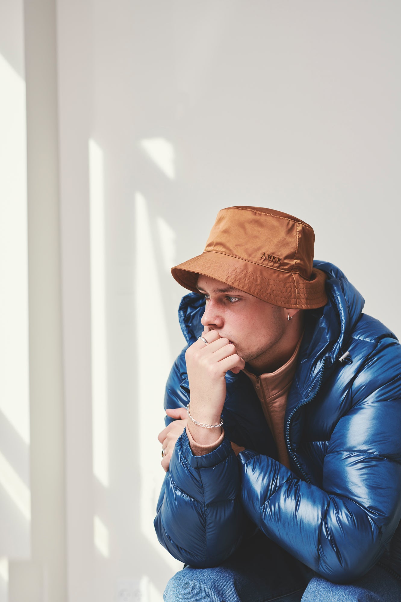 ARKK Accessories ARKK Nylon Bucket Hat | Almond Bucket Hat