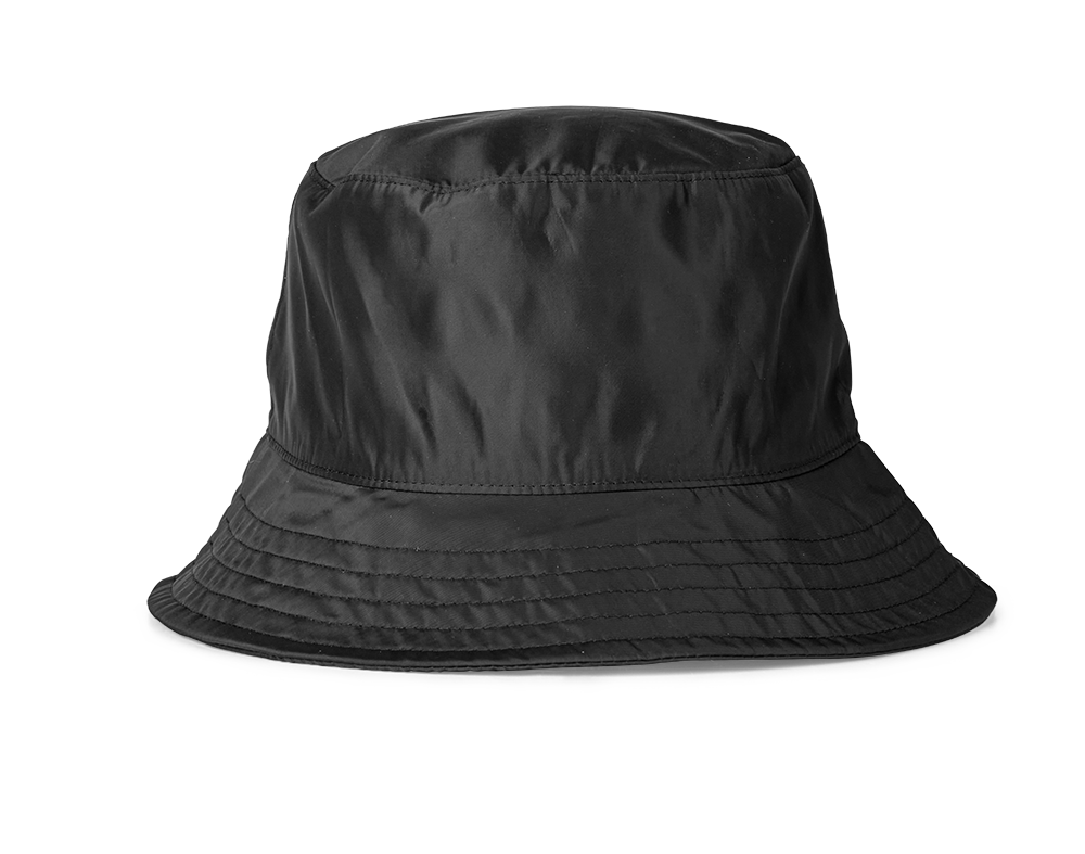 ARKK Accessories ARKK Nylon Bucket Hat | Black Bucket Hat