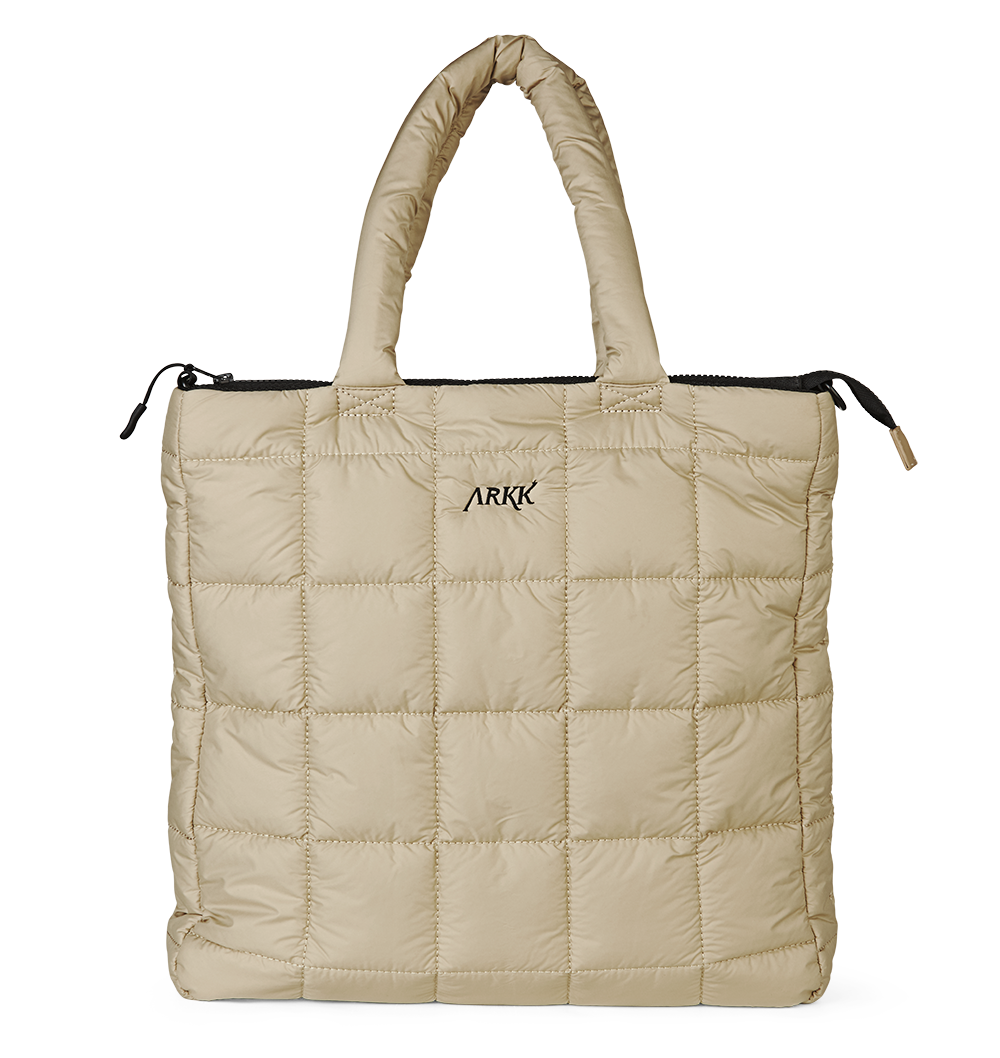 ARKK Accessories ARKK Padded Shopper | Light Desert Black Shopper