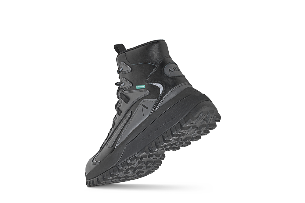 ARKK Collection Apaze Hightop Leather HL T-S19 | Black Castlerock | Women Apaze Hightop