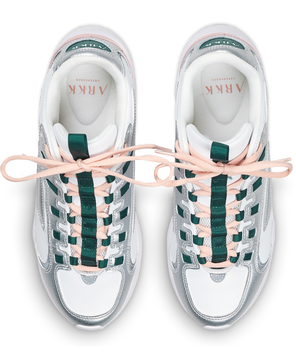 ARKK SMU Apaze Leather F-PRO90 | Silver Soft Peach | Women Apaze