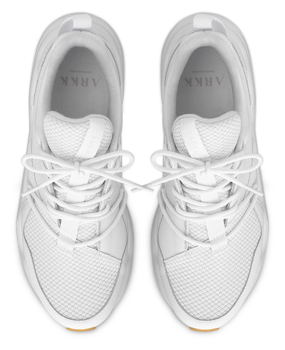 ARKK Collection Asymtrix Mesh F-PRO90 | All White Light Gum | Women Asymtrix