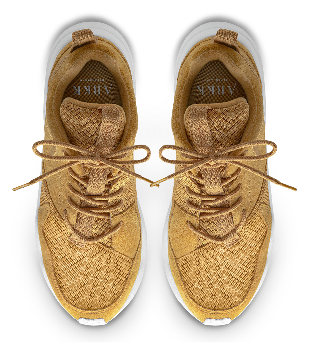 ARKK Collection Asymtrix Suede 3.0 F-PRO90 | Mustard | Men Asymtrix