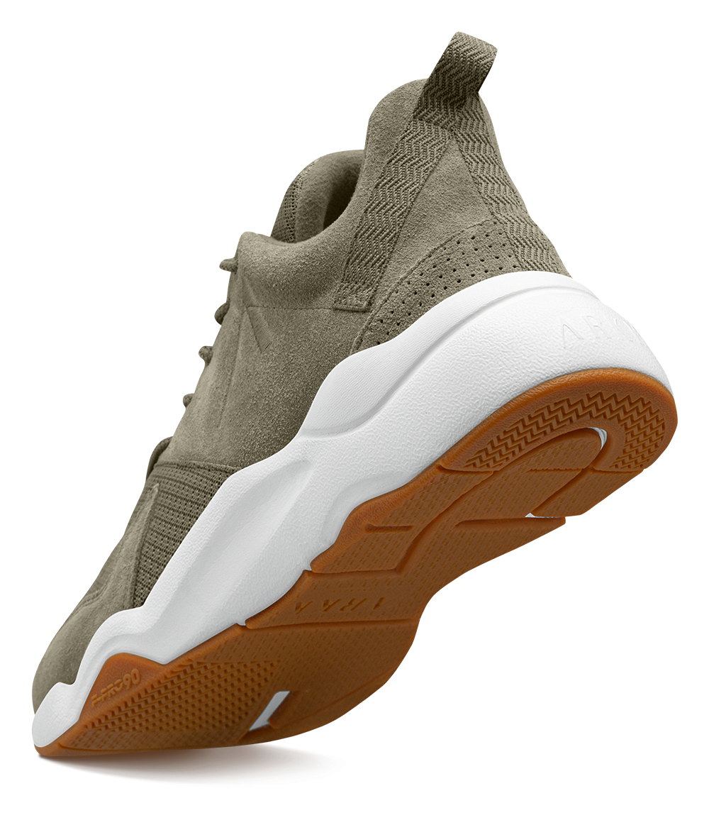ARKK Collection Asymtrix Suede 3.0 F-PRO90 | Soft Army Gum | Women Asymtrix