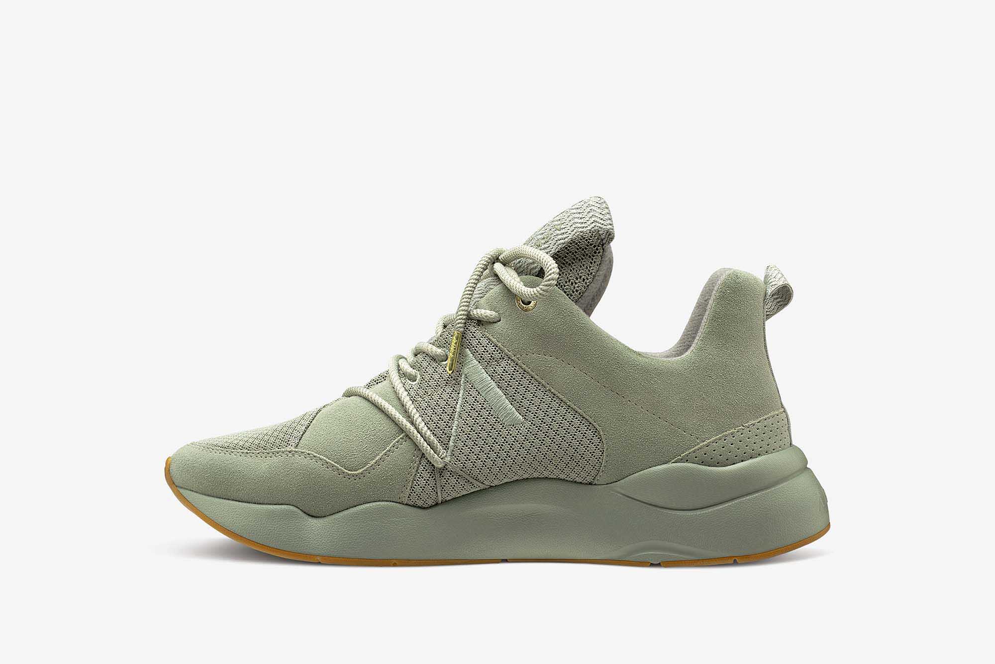 ARKK Collection Asymtrix Suede F-PRO090 Seagrass Gum - Women Asymtrix
