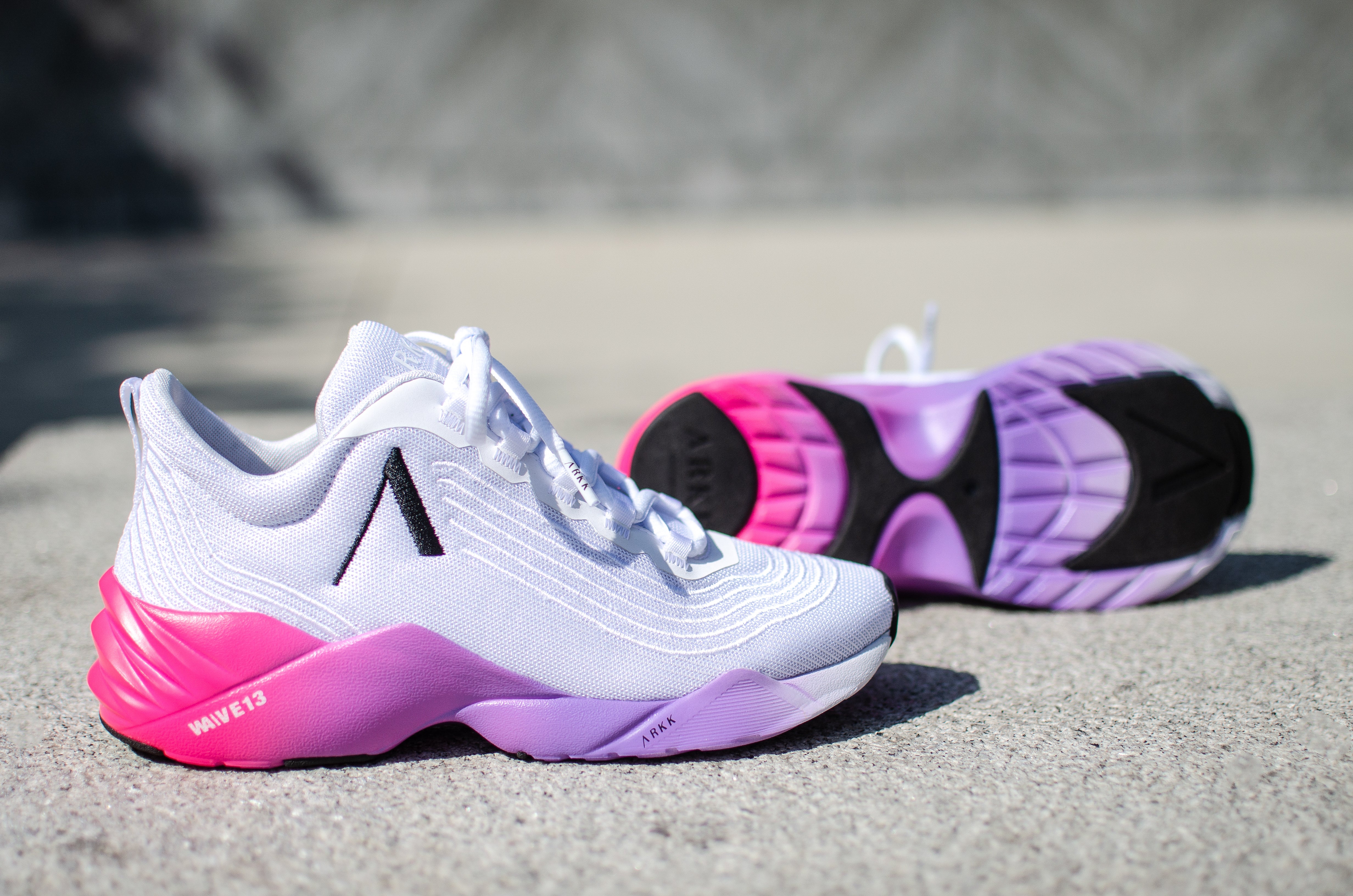 ARKK Collection Avory Mesh W13 | White Bright Pink | Women Avory