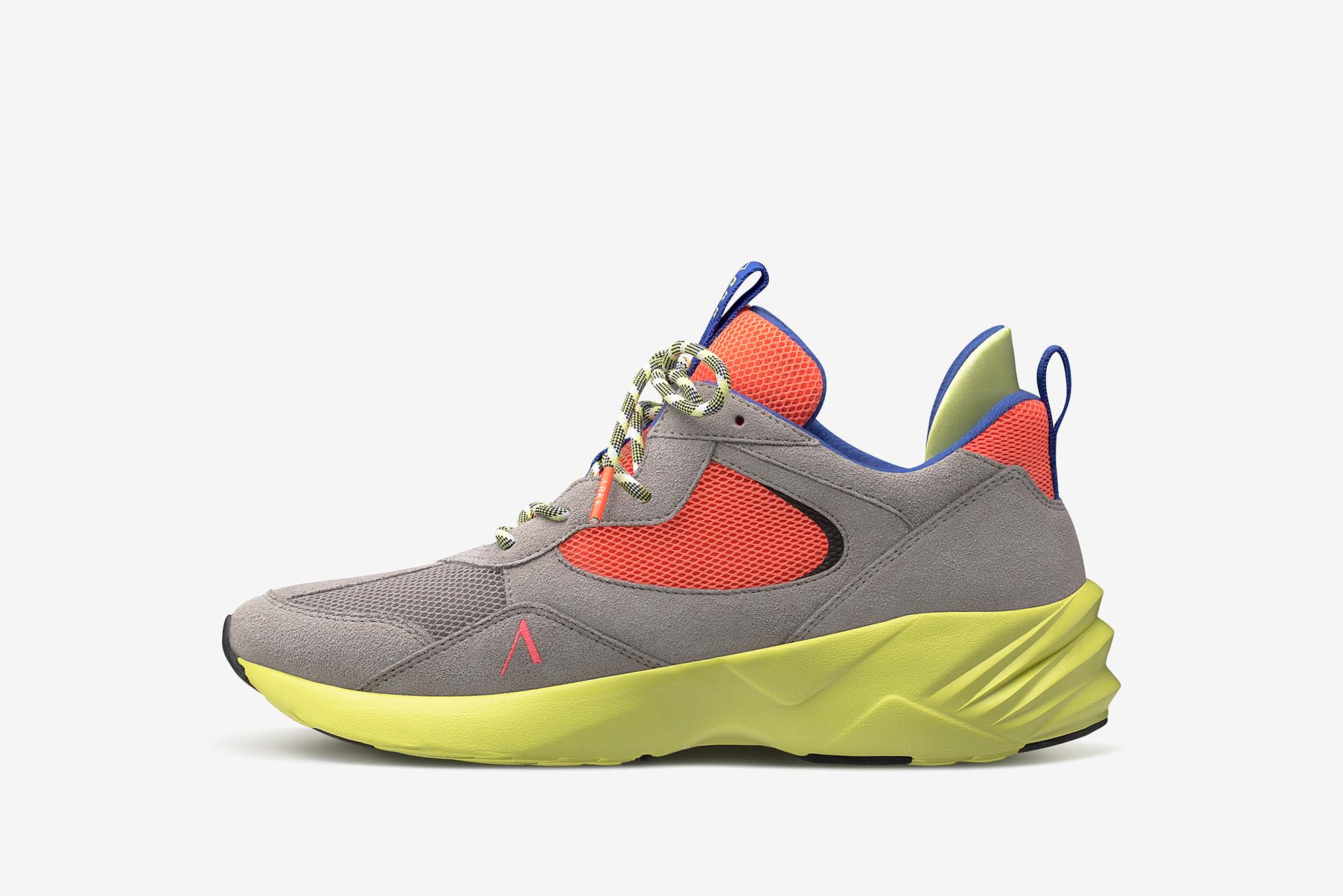ARKK Collection Kanetyk Suede W13 Ash Neon Lime - Men Kanetyk