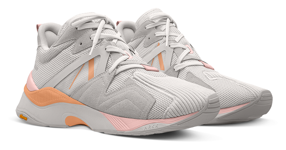 ARKK Collection Cruisr Mesh Vulkn Vibram | Wind Grey Peach Cobber | Women Cruisr