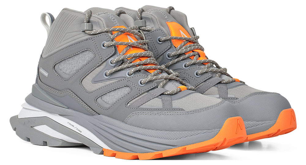 ARKK Collection Duratek Nylon HL TX-22 | Ghost Gray Fall Orange | Men Duratek