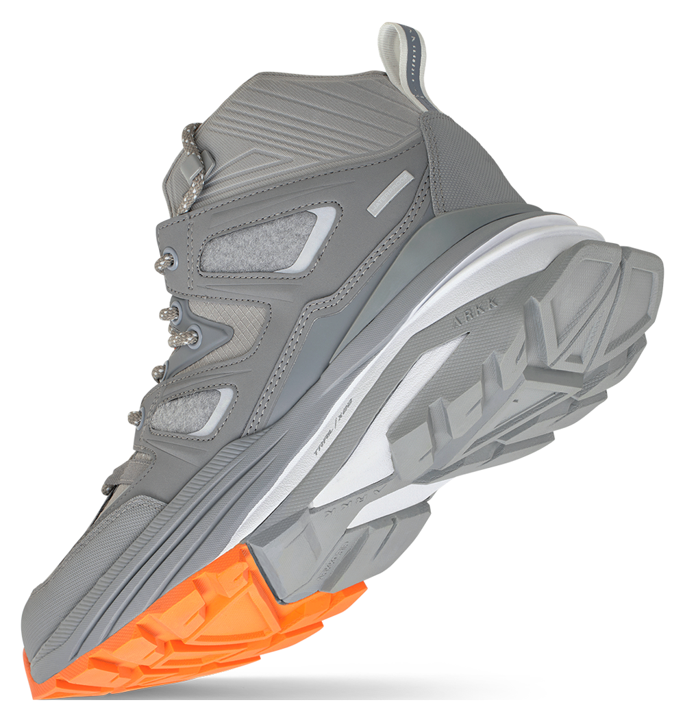 ARKK Collection Duratek Nylon HL TX-22 | Ghost Gray Fall Orange | Men Duratek