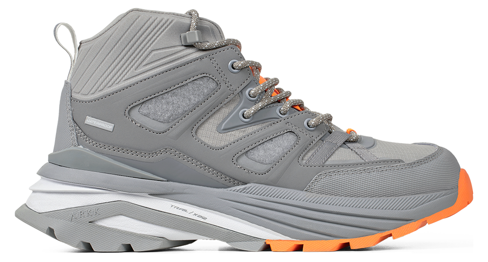 ARKK Collection Duratek Nylon HL TX-22 | Ghost Gray Fall Orange | Men Duratek