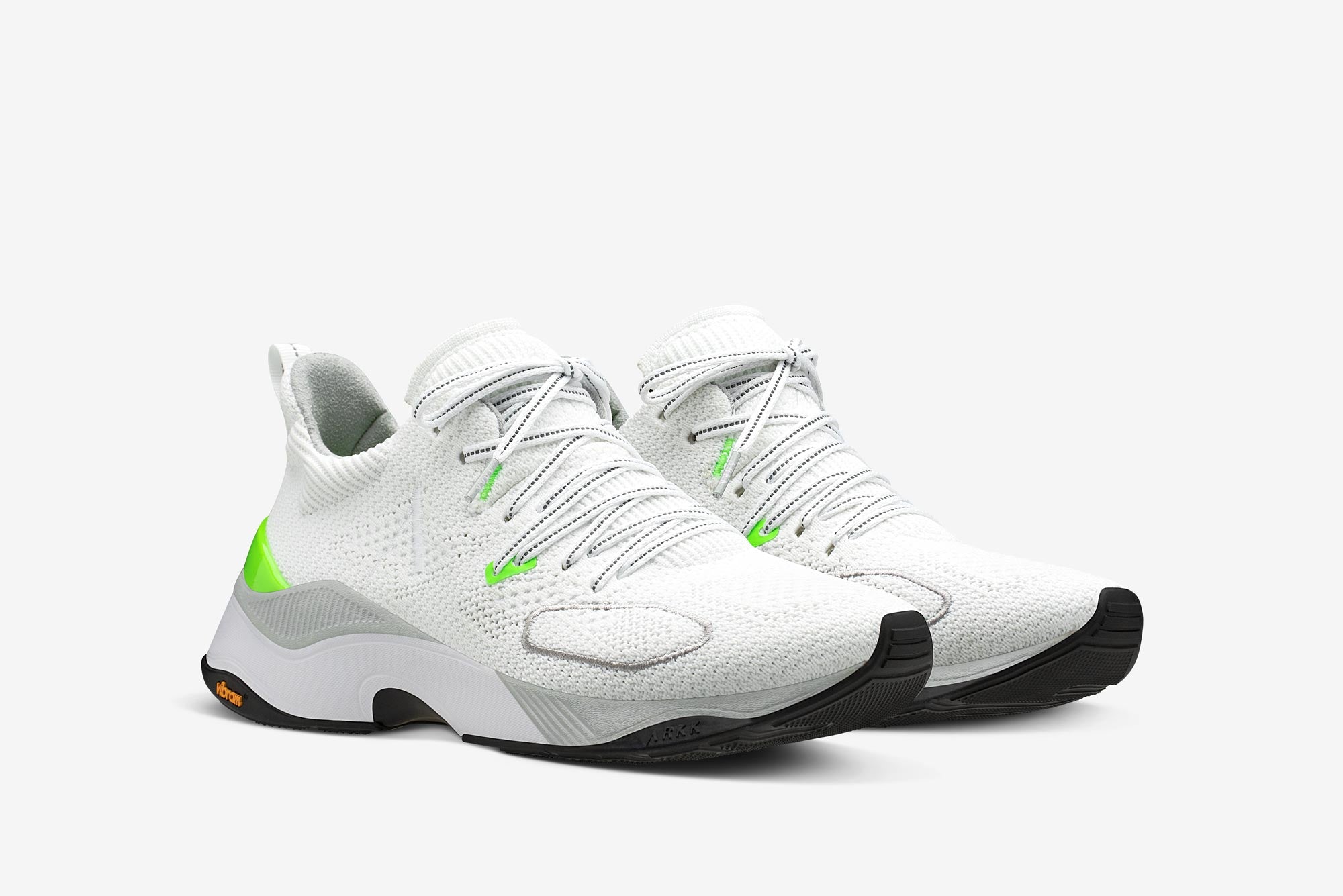 ARKK Collection Forthline FG VULKN Vibram | White Vivid Green | Men Forthline