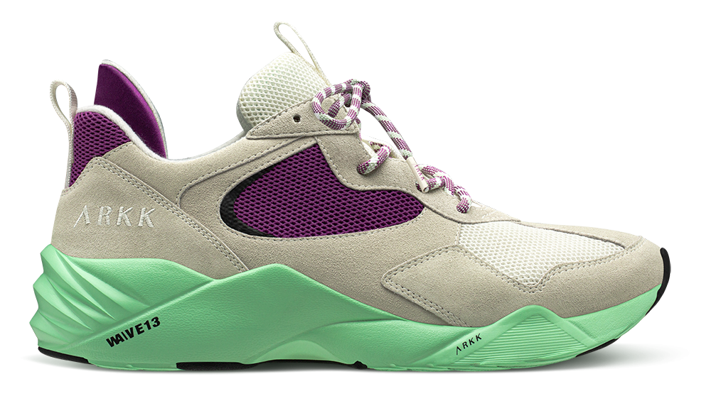 ARKK Collection Kanetyk Suede W13 | Off White Neo Mint | Women Kanetyk