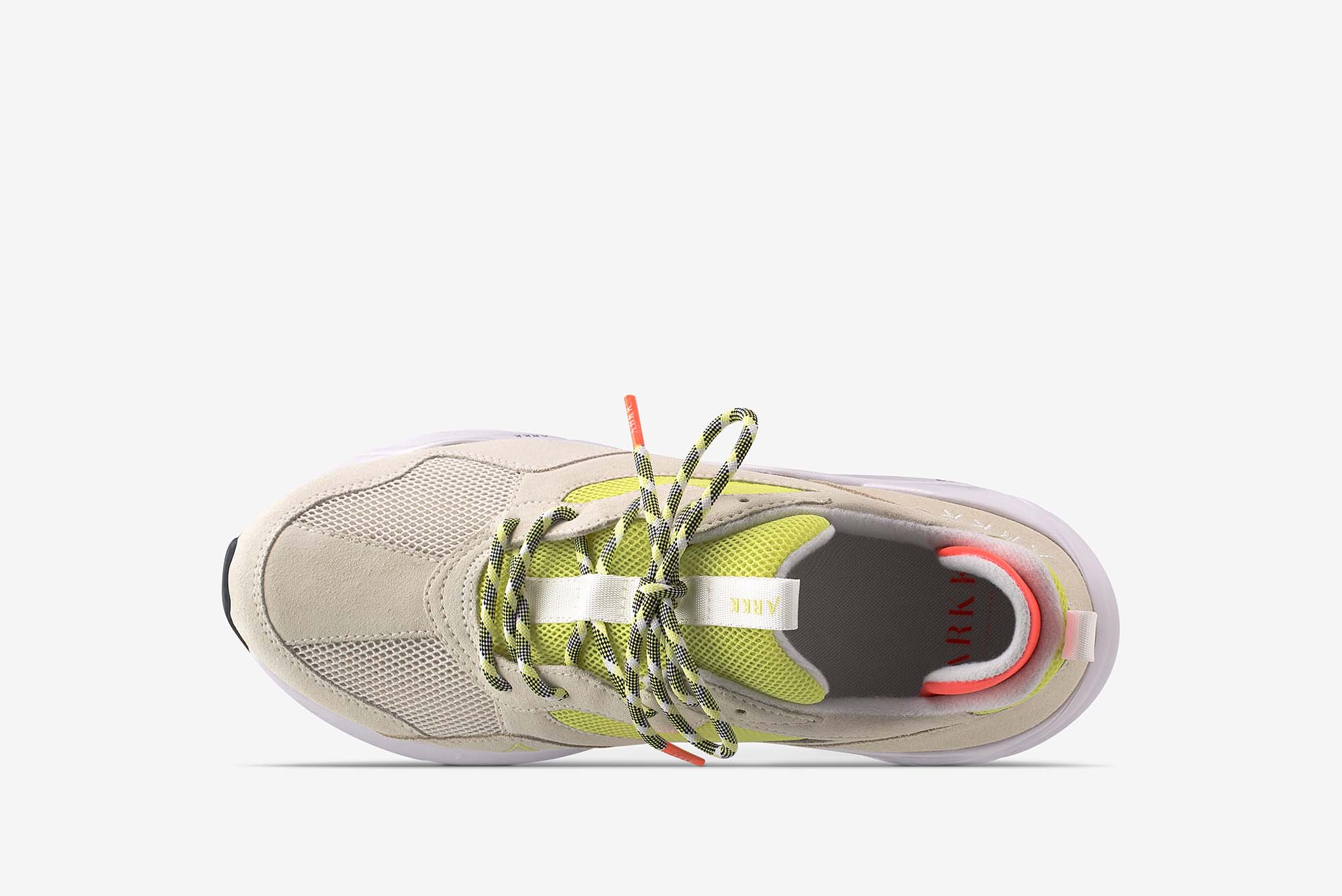 ARKK Collection Kanetyk Suede W13 | Off White Neon Lime | Men Kanetyk