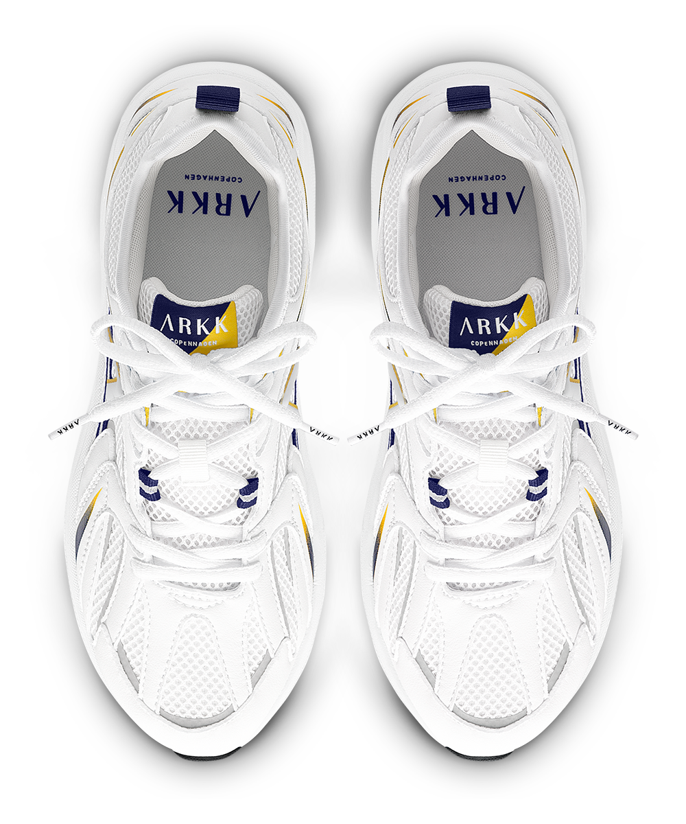 ARKK Collection Oserra Mesh S-SP | White Yellow | Men Oserra