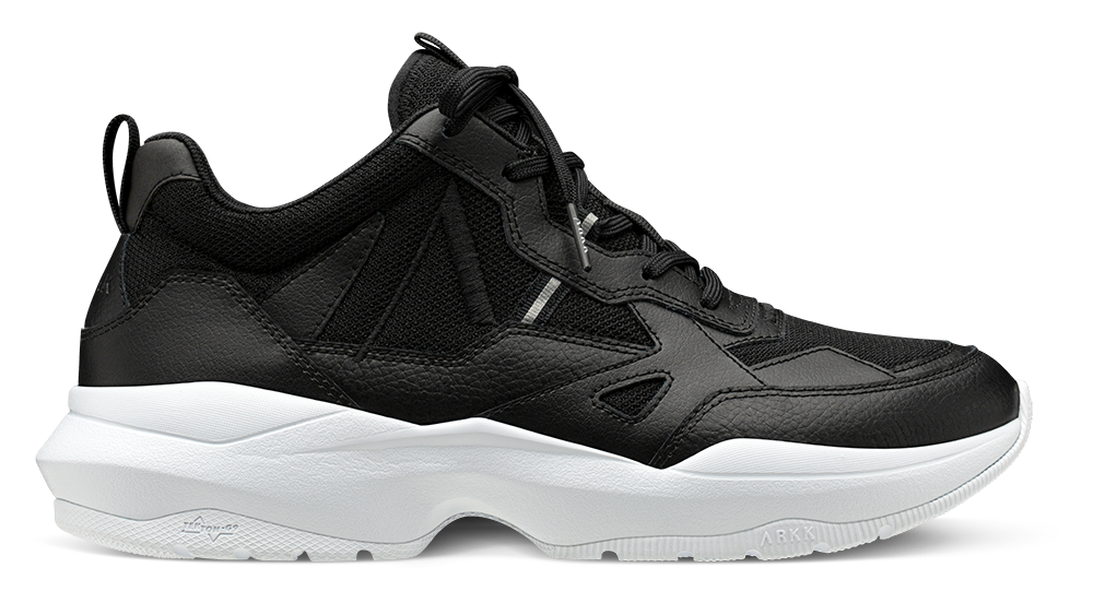 ARKK Collection Quantm Leather T-G9 | Black White | Men Quantm