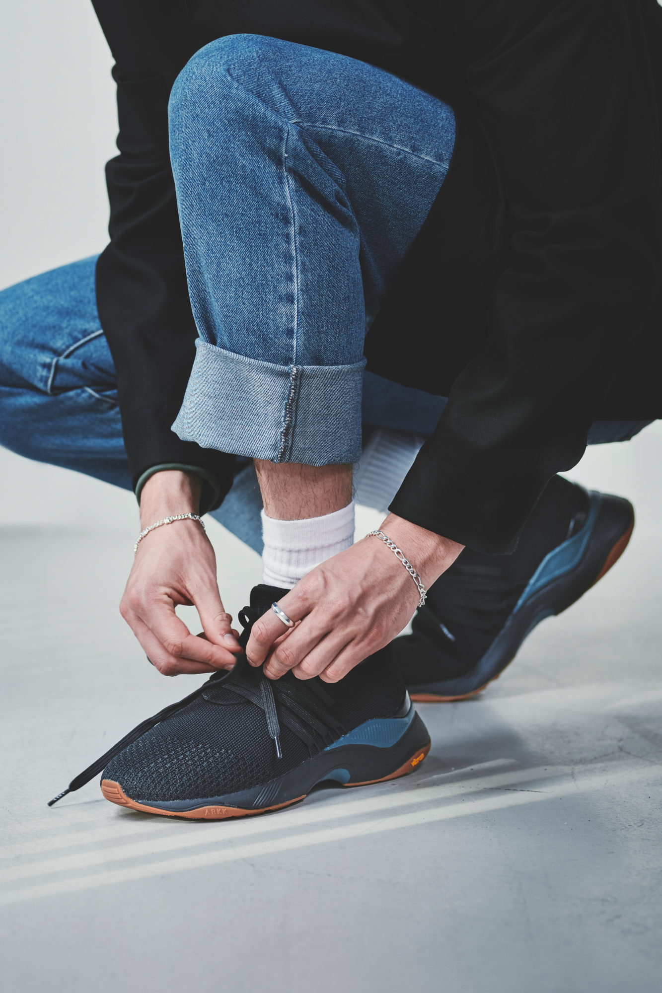 ARKK Collection Raven FG PET Vulkn Vibram | Black Stargazer Gum | Men Raven