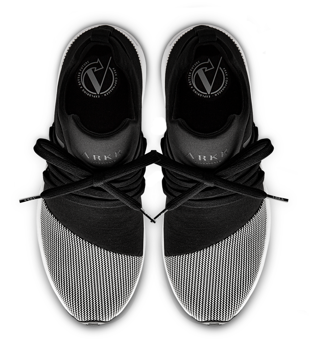 ARKK NOS Raven Mesh PET S-E15 | Black White | Men Raven