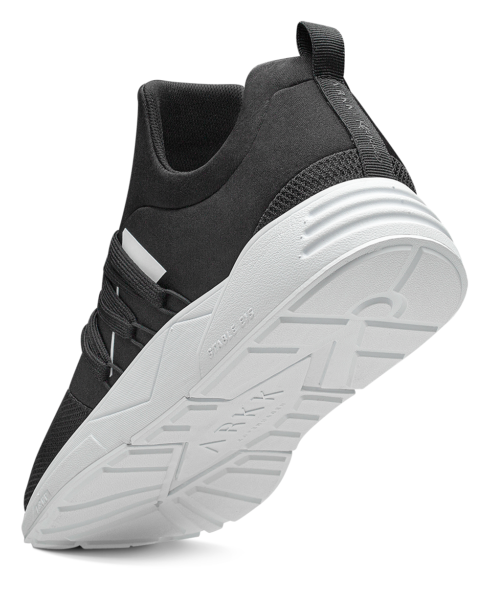 ARKK NOS Raven Mesh PET S-E15 | Jet Black White | Men Raven