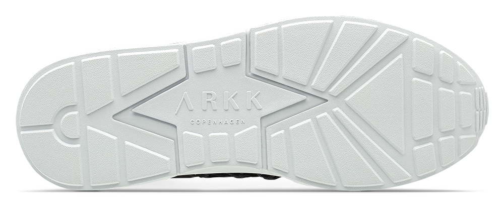 ARKK NOS Raven Mesh PET S-E15 | Jet Black White | Men Raven